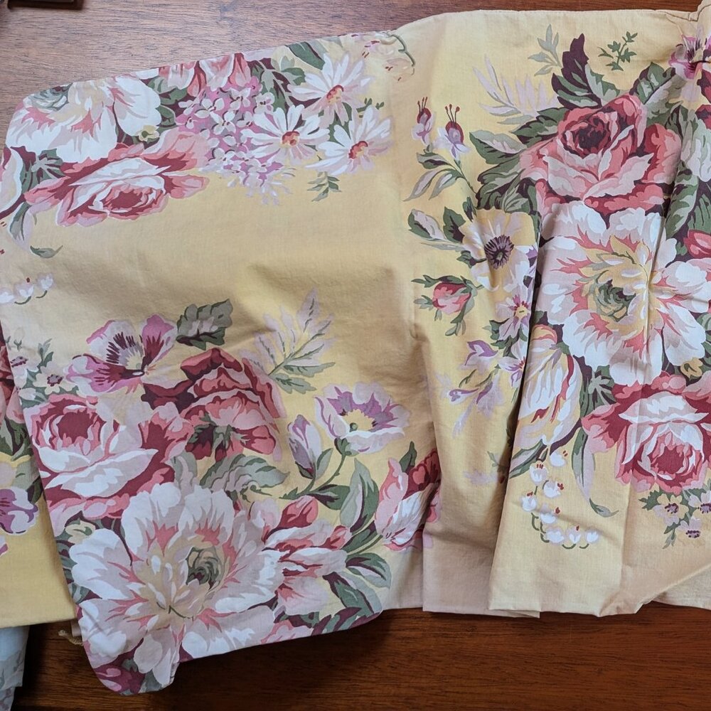 Ralph Lauren Kathleen Vintage floral 2 King size cotton Pillow Cases